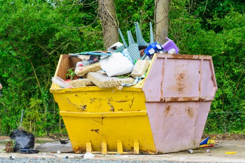 Various sizes of skips available for hire in Heston