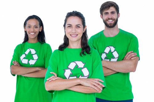 Clean streets in Heston after waste removal